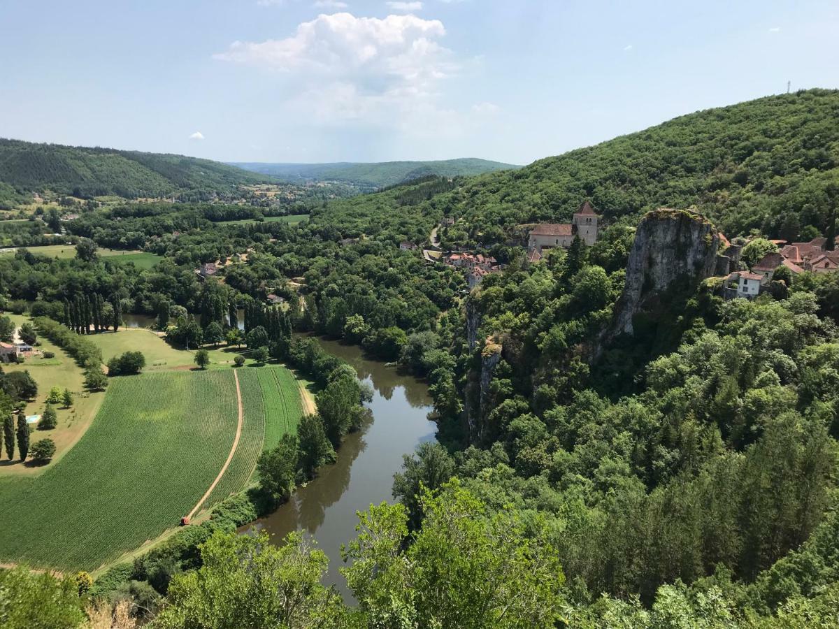 Chambres D'Hotes Pech Blanc Calvignac ภายนอก รูปภาพ